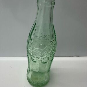 Coca-Cola Green Glass Bottle, Fort Worth “c”